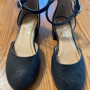 Art Class Black Glitter Girl’s Shoes